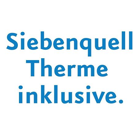 Siebenquell Gesundzeitresort Weißenstadt Dış mekan fotoğraf